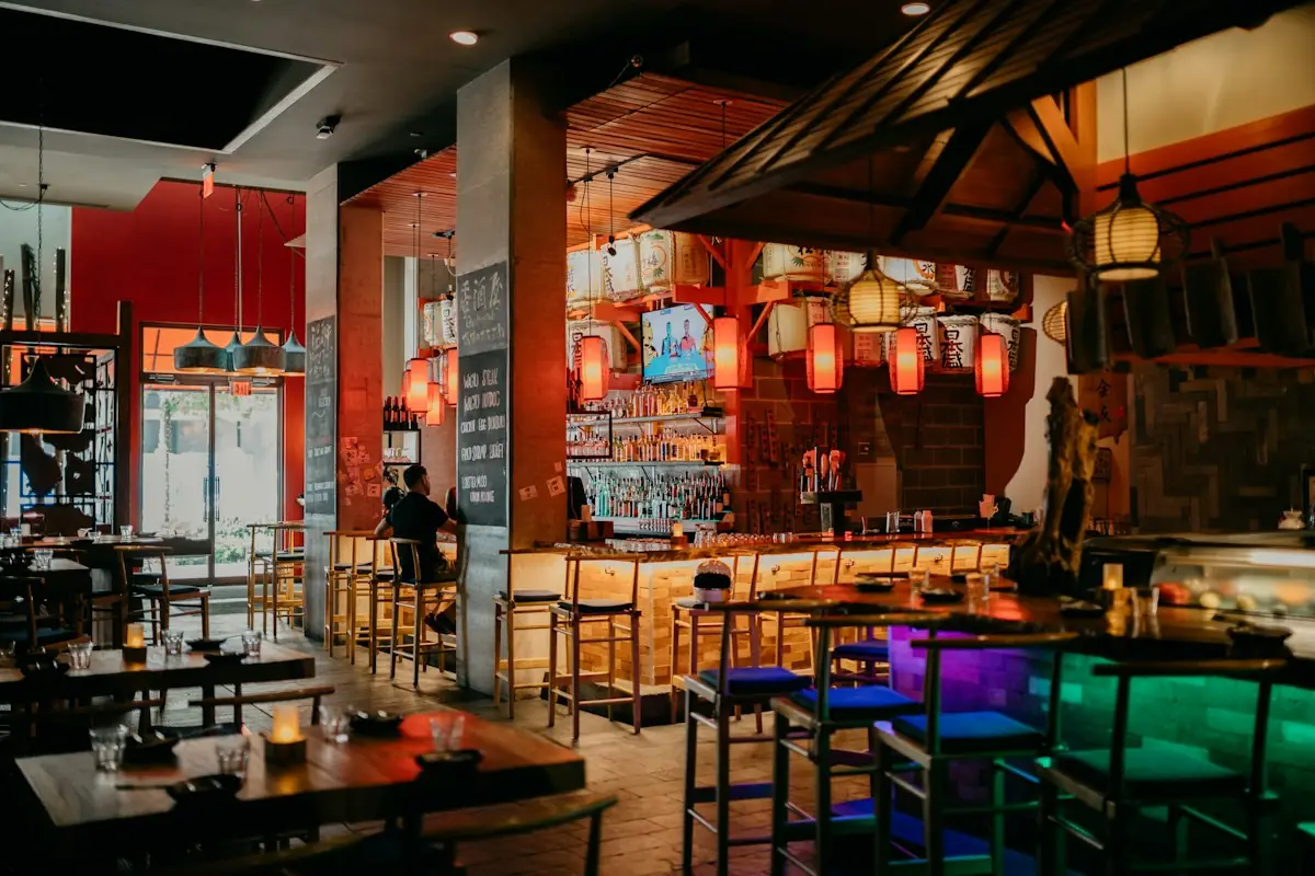 Inside Hoshi Sushi