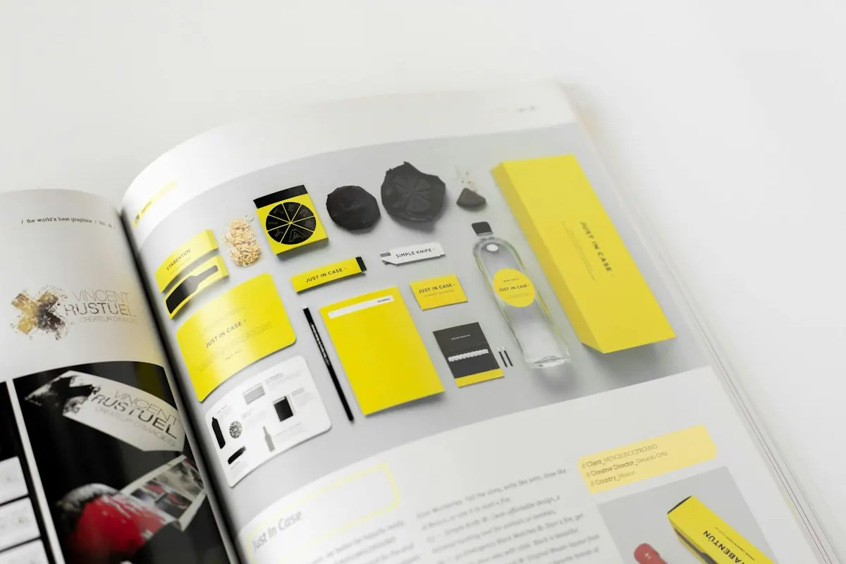 Branded packaging and stationery design