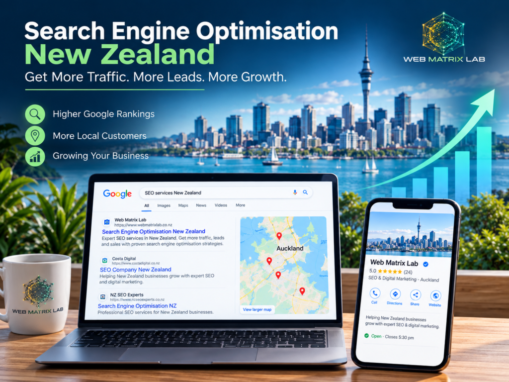 Search Engine Optimisation New Zealand | Web Matrix Lab