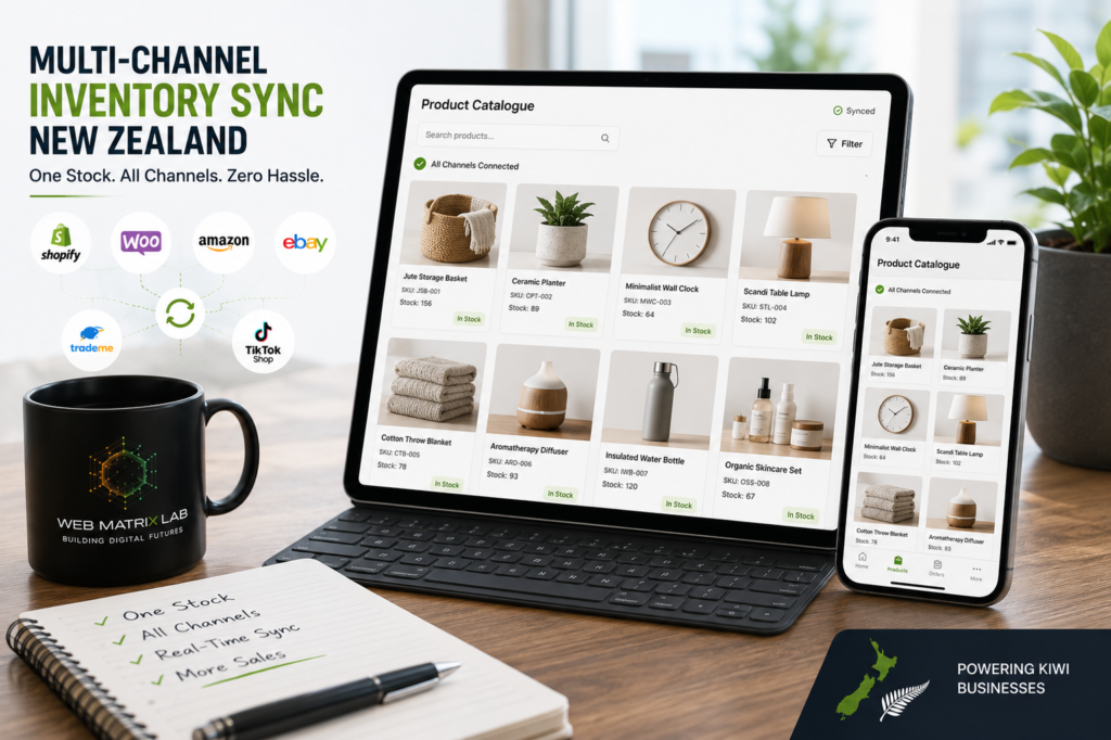 eCommerce marketplace inventory management NZ supporting accurate and efficient stock control across sales channels.
