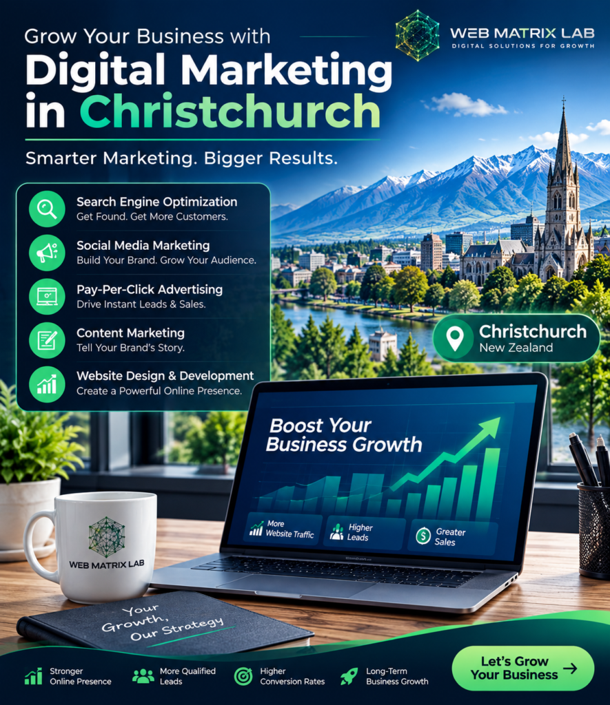 Social media marketing services helping Christchurch businesses reach local customers