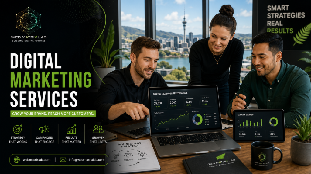 Digital marketing services helping New Zealand businesses grow online