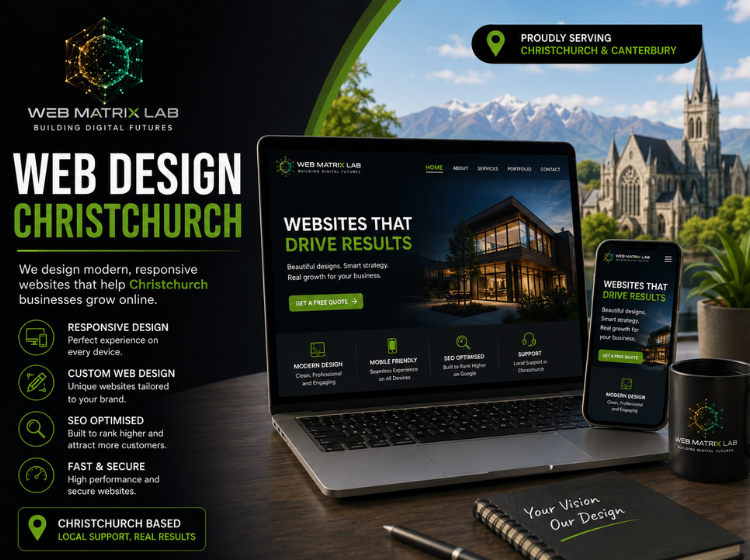 Mobile-friendly website design helping Christchurch businesses reach customers online