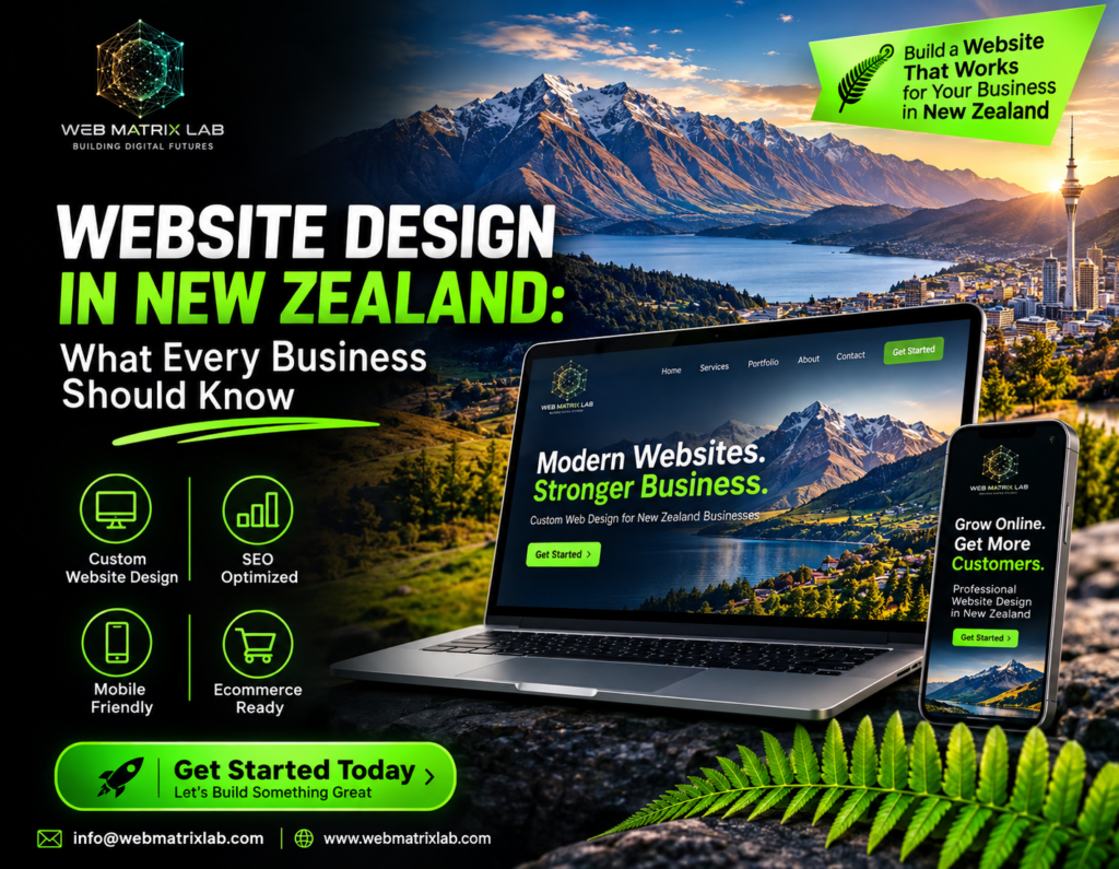 Custom WESITE | Responsive Web Design | Web Matrix Lab
