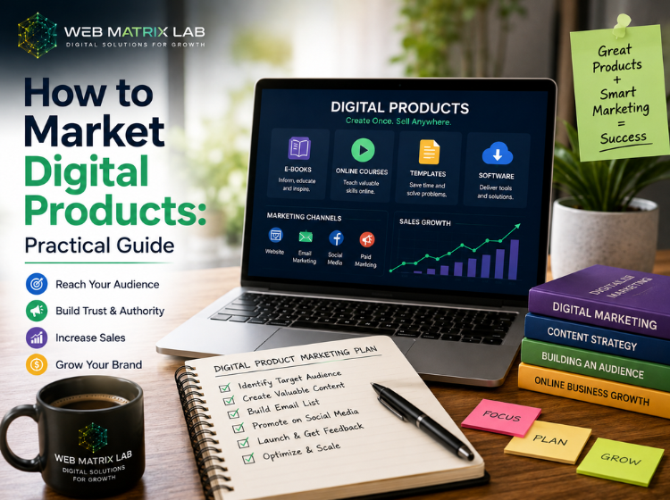 Key features and benefits of a digital product for online customers