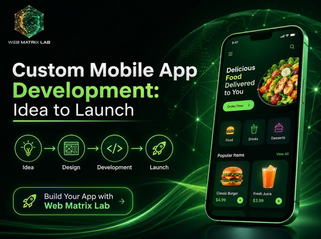Professional iOS and Android app development services for modern mobile experiences