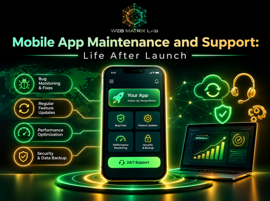 Custom iOS and Android applications designed for modern businesses and digital services