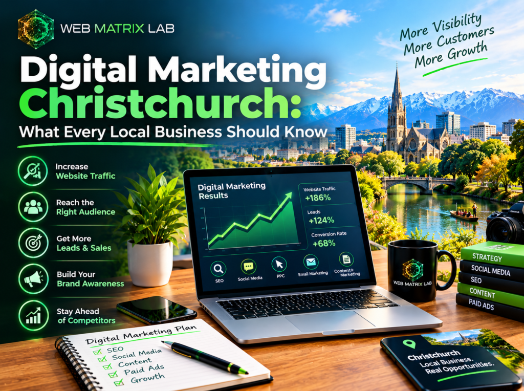 Digital marketing solutions designed to increase online reach, customer engagement and business growth
